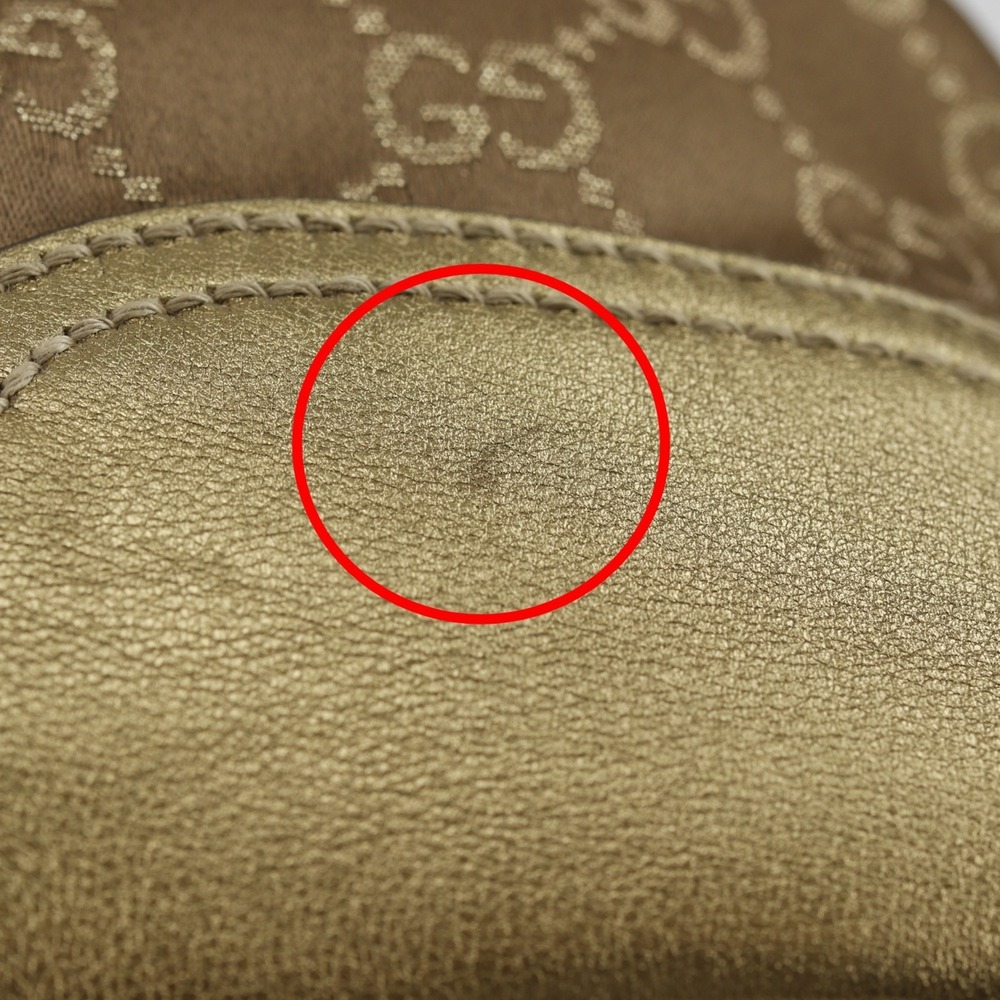 GUCCI Authentic Gold Canvas Tote Bag - Picture 14 of 16